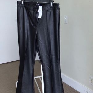 Faux leather pant